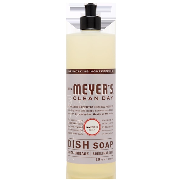 Mrs. Meyers Clean Day Mrs. Meyer's Clean Day Lavender Scent Liquid Dish Soap 16 oz 1 pk 11103 - main